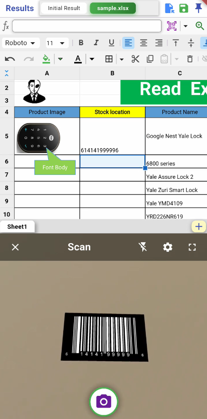 QR-Barcode Scanner